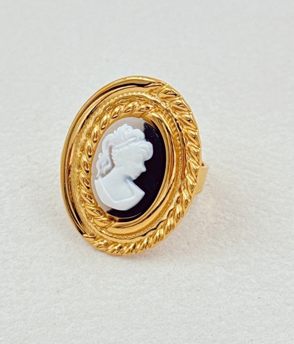 Bague Médaillon Camée DONNA –