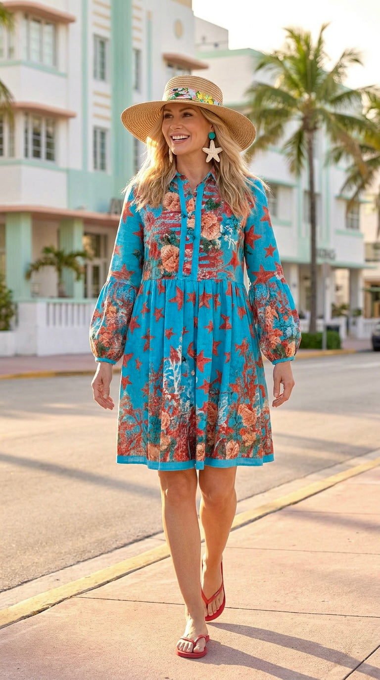Robe POSITANO courte