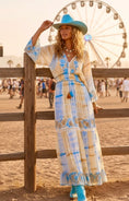 Cargar la imagen en la vista de la galería, ✨ Robe Longue Tie and Dye Bohème JASMINE sequins 💫

