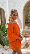 Charger l'image dans la visionneuse de la galerie, Blouse Bustier NAIA – Top Bohème Chic Coton | Resort Été
