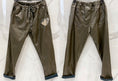 Load image into Gallery viewer, COEUR faux khaki pants
