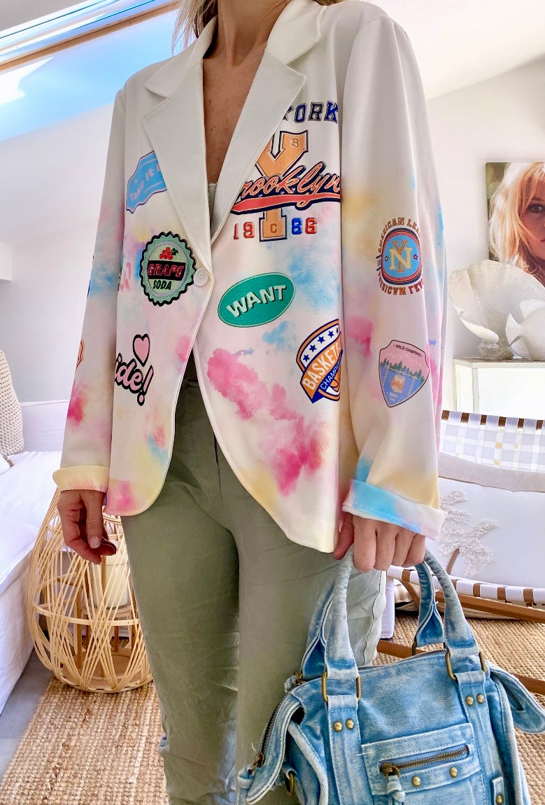 Blazer imprimé MIAMI