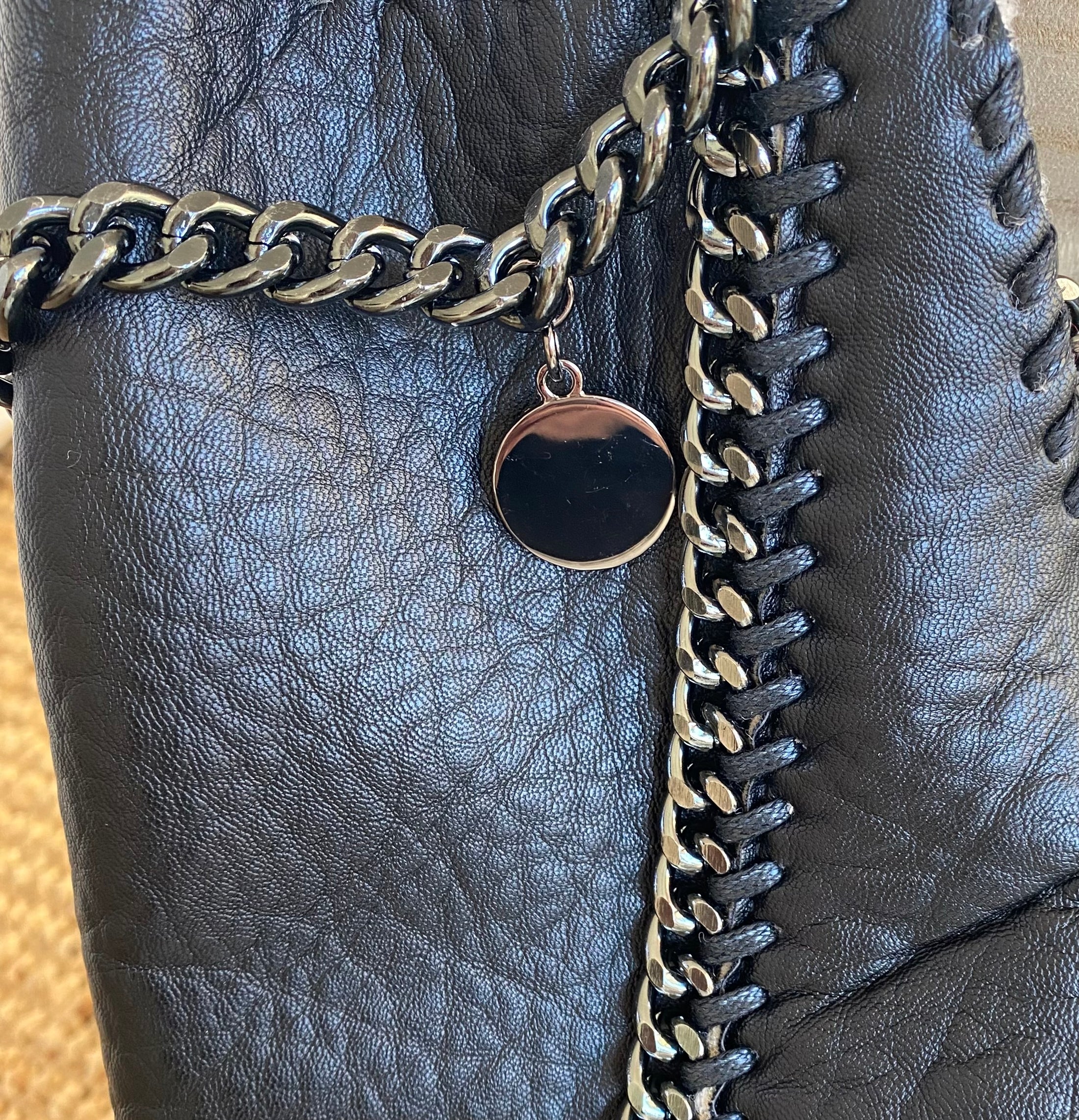 POLY leather bag