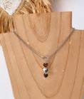 Load image into Gallery viewer, MILAN silver water drop necklace
