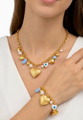 Load image into Gallery viewer, Parure Collier & Bracelet Breloques LÉONIE – Acier Inoxydable
