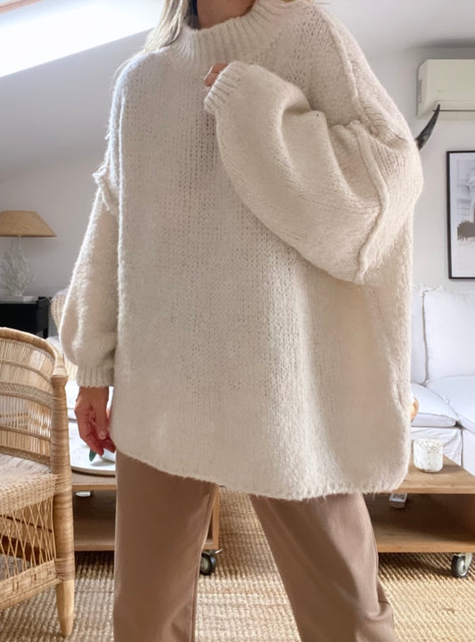 Pull oversize maille KALVIN