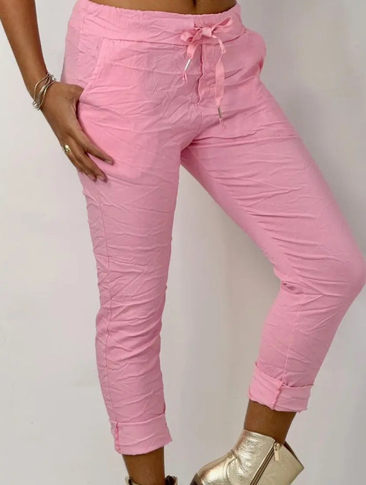 Pantalon toile unie LÉA