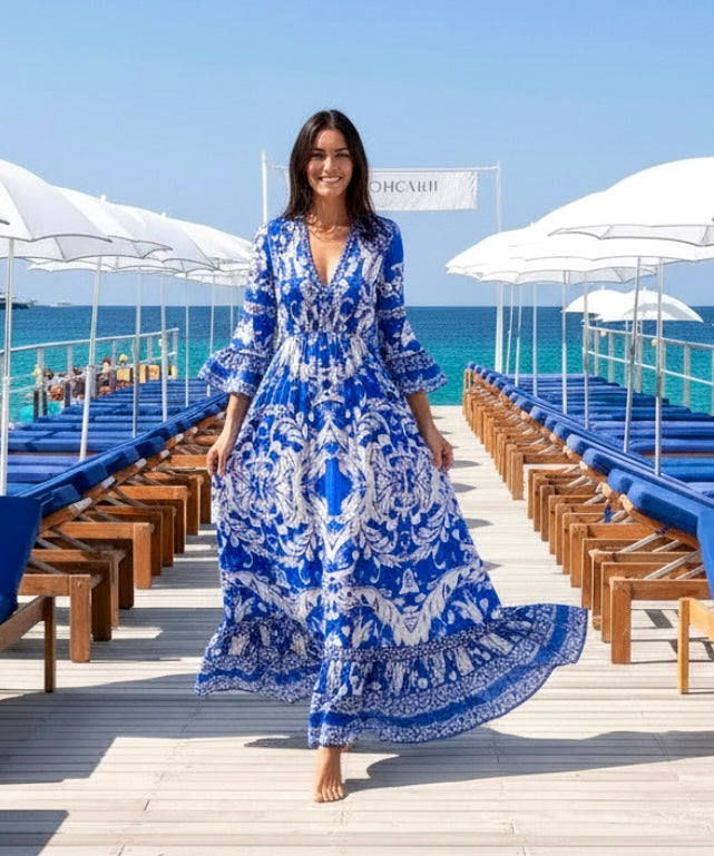 Robe longue VENIZA