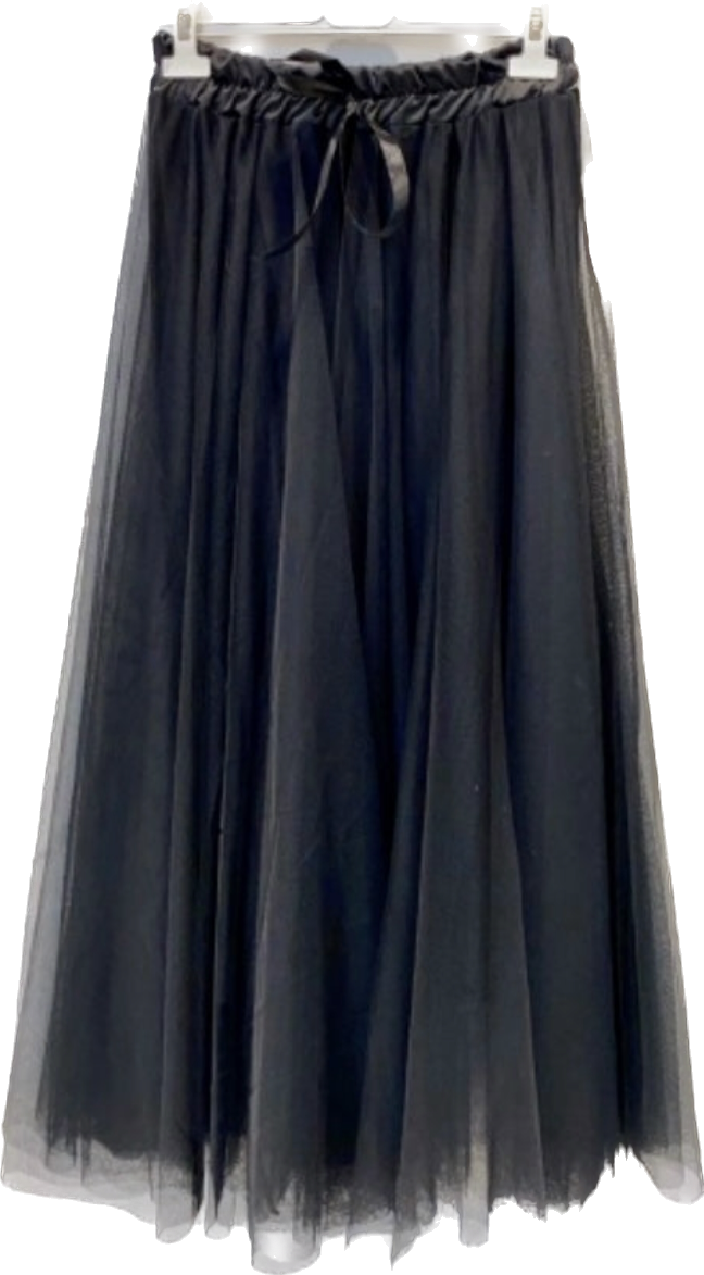 Black tulle skirt 2 sizes NINI