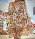 Load image into Gallery viewer, Robe bohème beige PAPEETE
