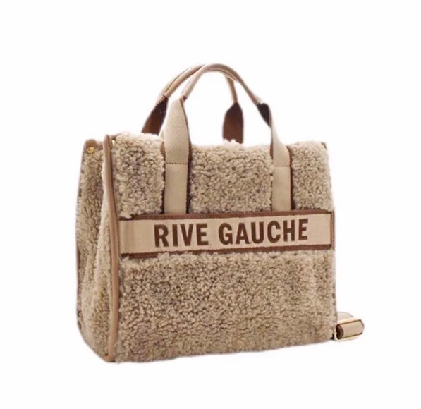 COURCHEVEL furry bag by Rive Gauche