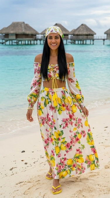 Ensemble top/jupe MOOREA