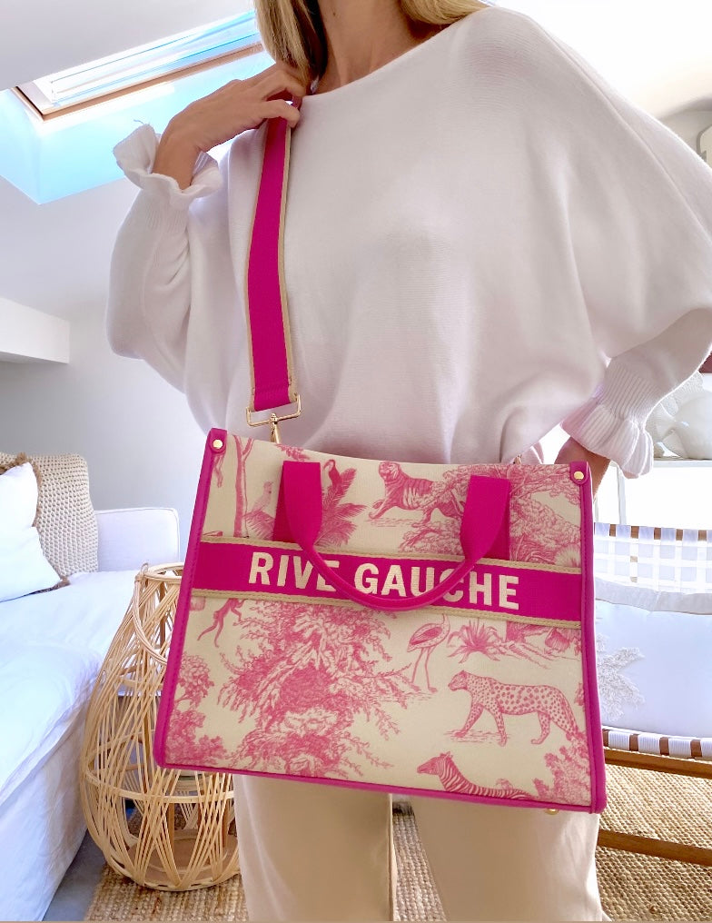 Sac toile de jouy by Rive Gauche ANTOINETTE