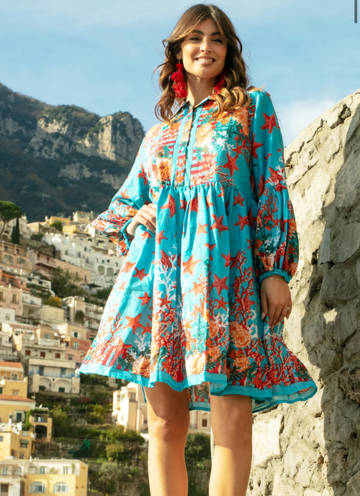 Robe POSITANO courte