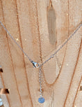 Load image into Gallery viewer, IRMA silver and shiny necklace
