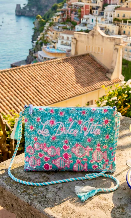 Sac bandoulière perles DOLCE