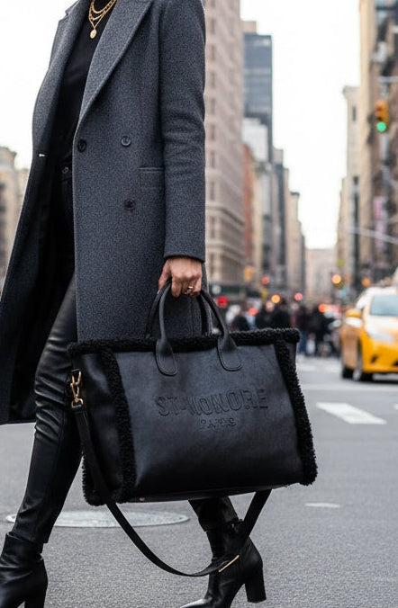 Sac cabas St Honoré fourrure