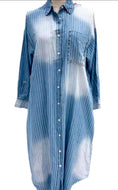 Load image into Gallery viewer, Robe chemise jean ELENA
