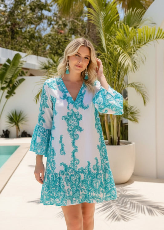 Caftan coton MALAGA