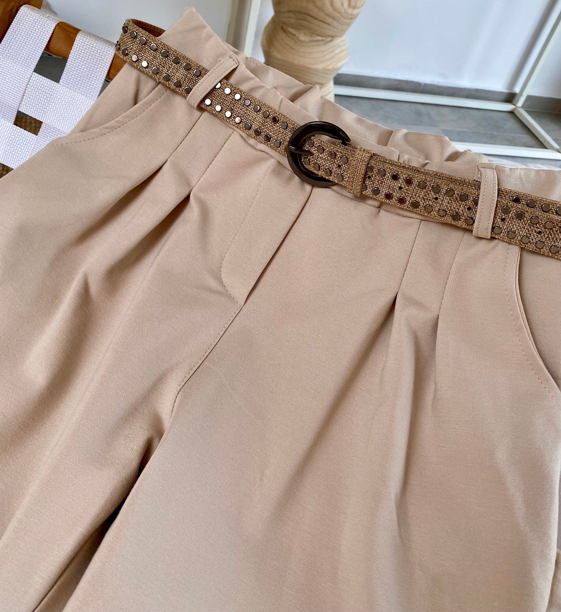 Pantalon beige TINO