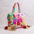 Charger l'image dans la visionneuse de la galerie, Sac Boho Rose Floral IDYLLE – Coton Lavable | Sac Hippie Chic | Resort Été
