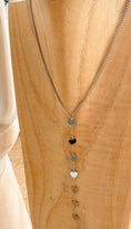 Load image into Gallery viewer, MILAN silver water drop necklace
