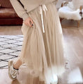 Load image into Gallery viewer, Sand beige tulle skirt NINI
