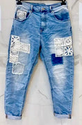 Load image into Gallery viewer, Used crochet jeans MILIA 4 sizes
