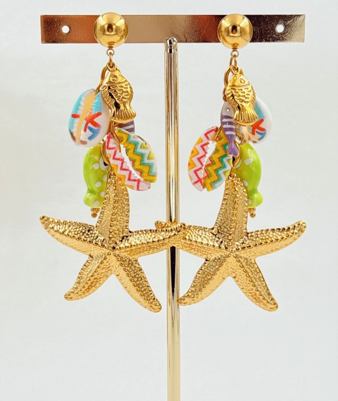 Boucles d’oreilles multicolores PLAYA