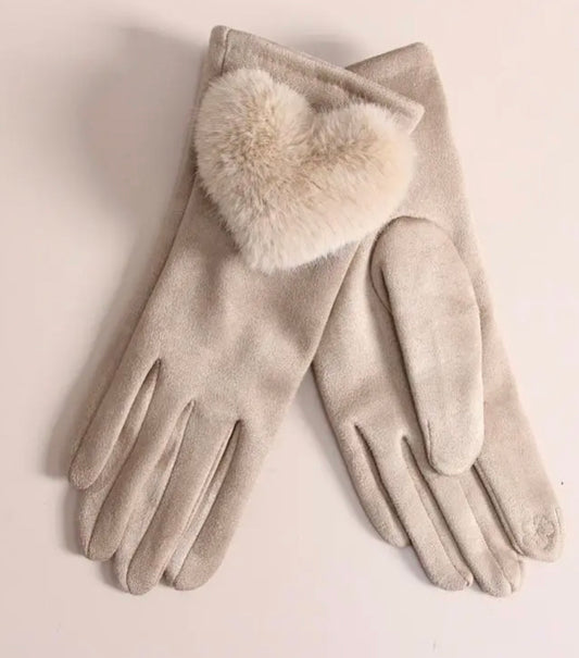 Gants coeur NORA