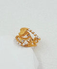 Cargar la imagen en la vista de la galería, Bague Pluie d'Étoiles ⭐ Or & Perles Nacrées | Esprit Océan & Gypsy
