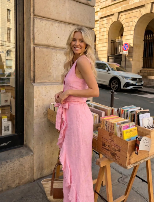 Ensemble lin pantalon ERIKA