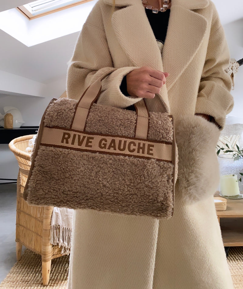 COURCHEVEL furry bag by Rive Gauche