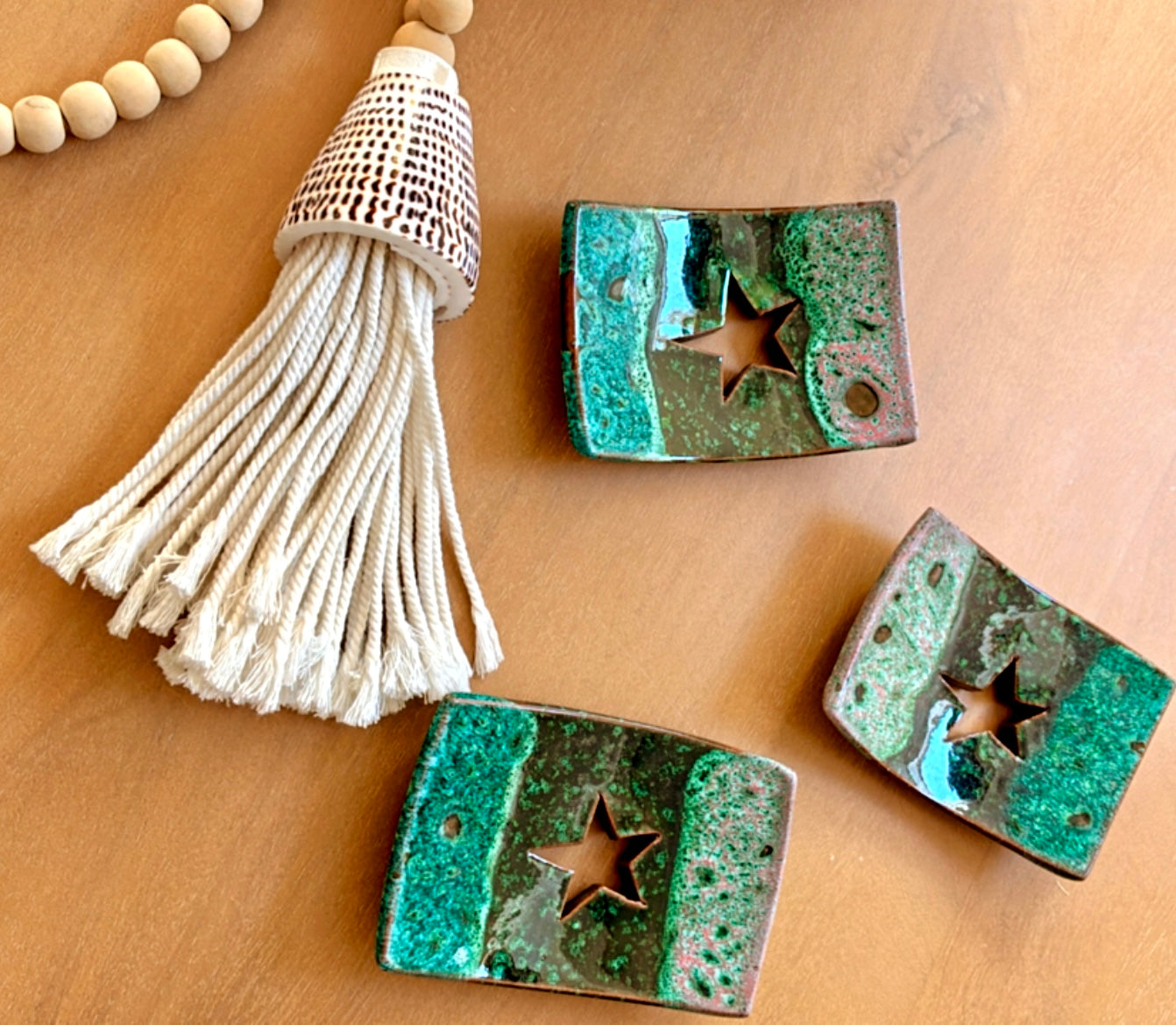 Porte savon faïence marocaine LUNA