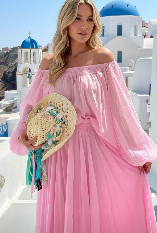 Blouse bustier voile de coton NAIA