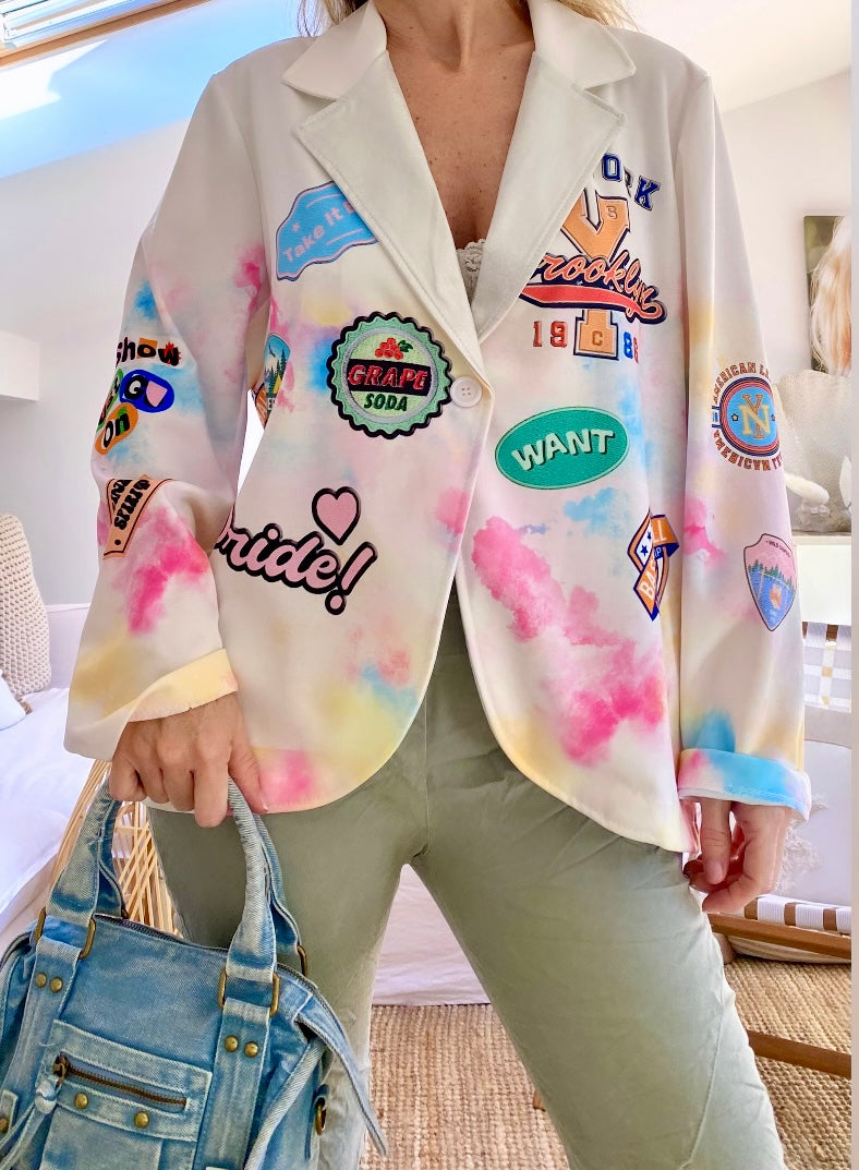 Blazer imprimé MIAMI