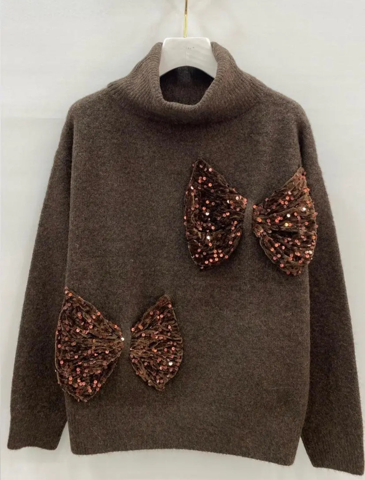 Pull noeuds pailletés IDOLE