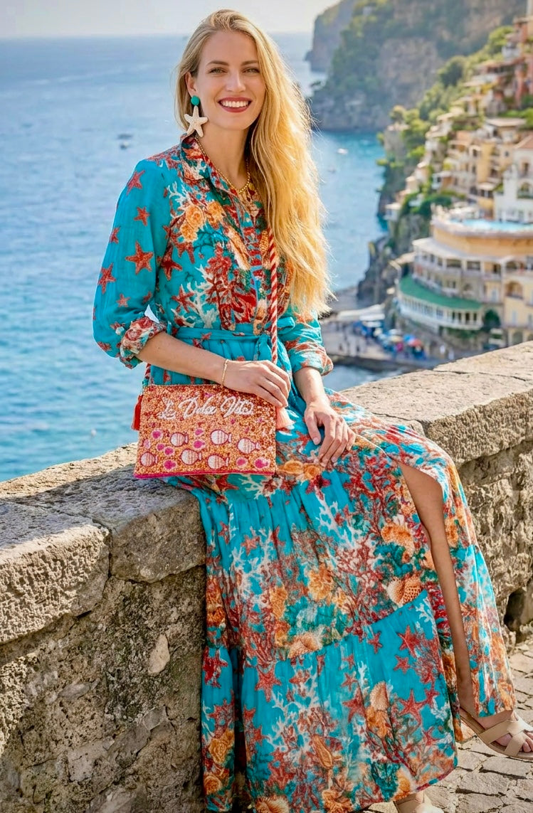 Robe longue POSITANO