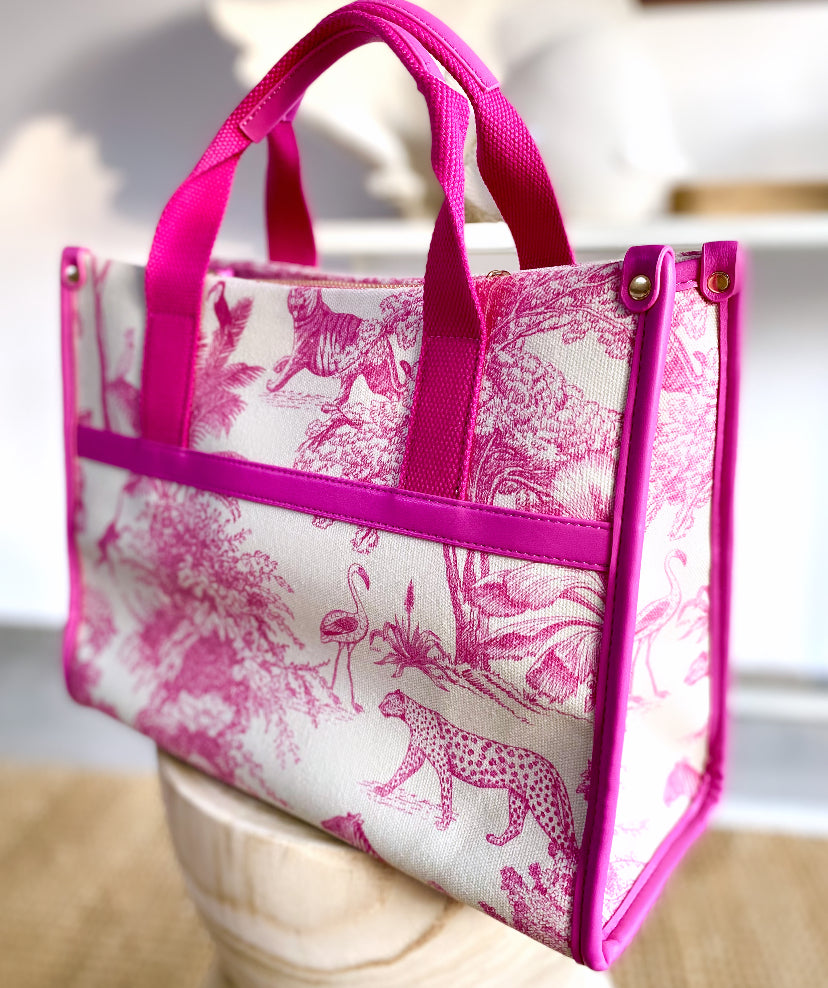 Sac toile de jouy by Rive Gauche ANTOINETTE