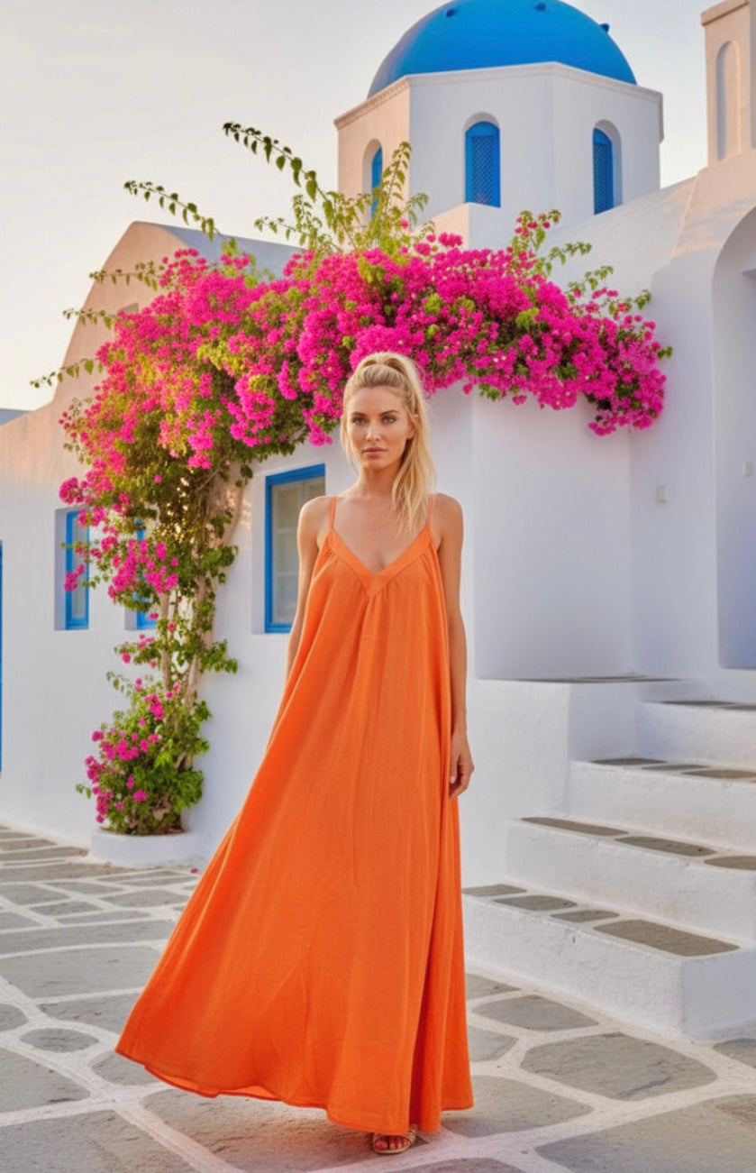 Robe voile de coton ELANA
