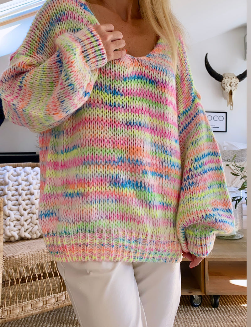 Pull multicolore MANON