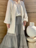 Load image into Gallery viewer, LILOU taupe cotton petticoat
