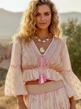 Load image into Gallery viewer, Collier Double Rang Coquillages & Turquoise OCEANA | Style Bohème Ethnique
