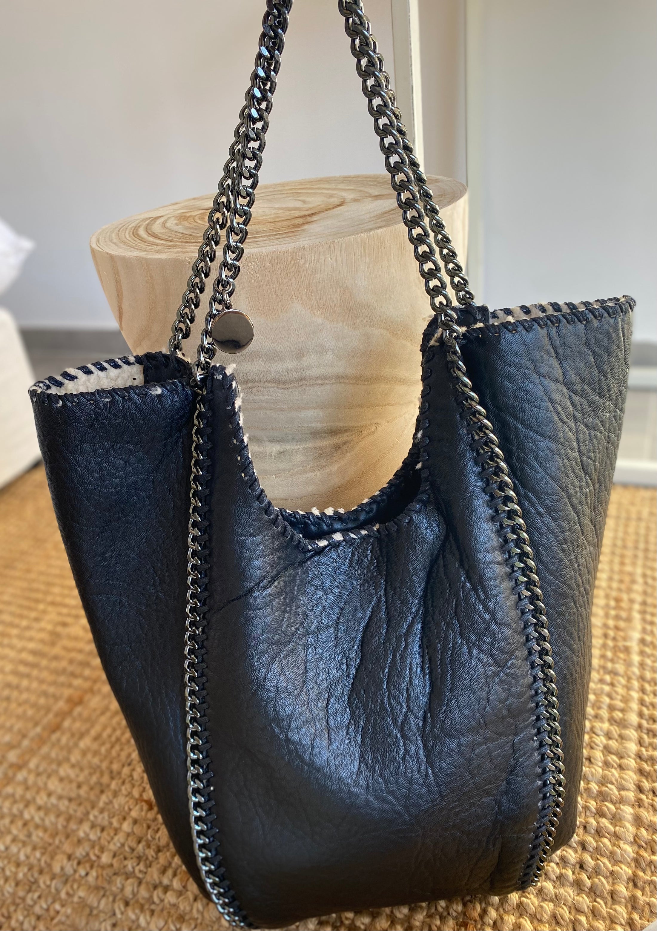 POLY leather bag