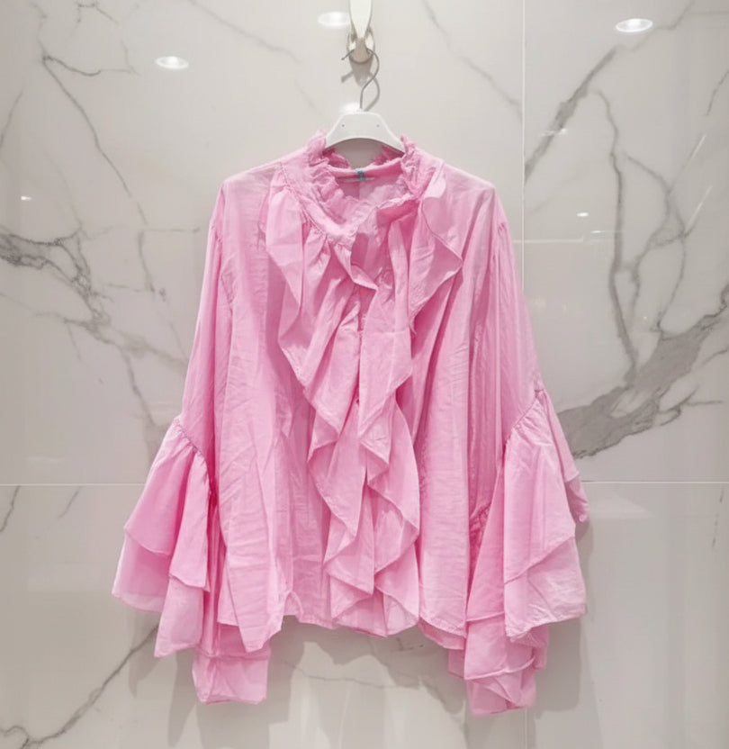 Blouse volants OCEANE