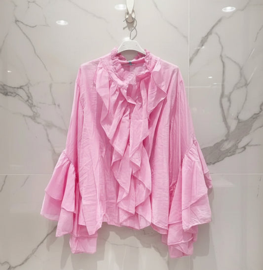 Blouse volants OCEANE