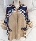 Charger l'image dans la visionneuse de la galerie, Chemise beige WESTERN
