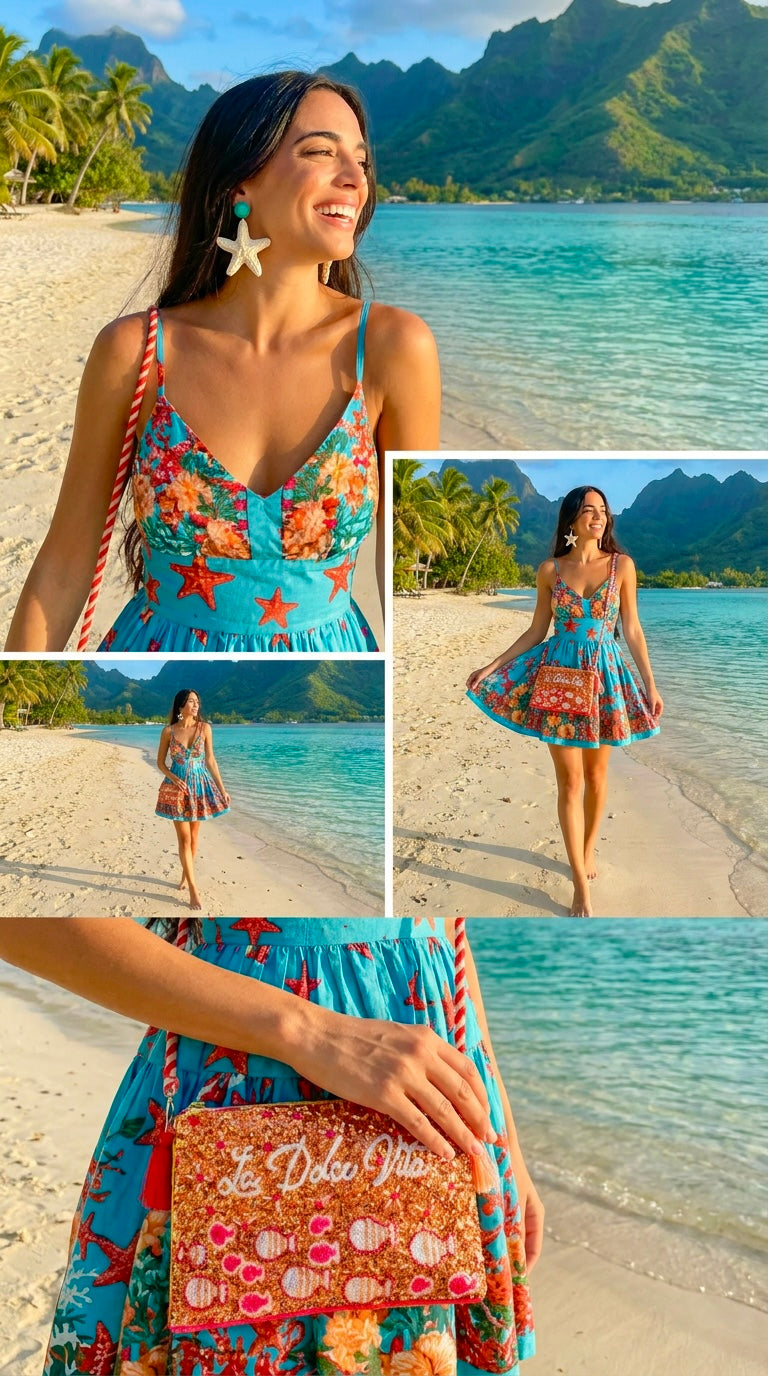 Robe courte POSITANO