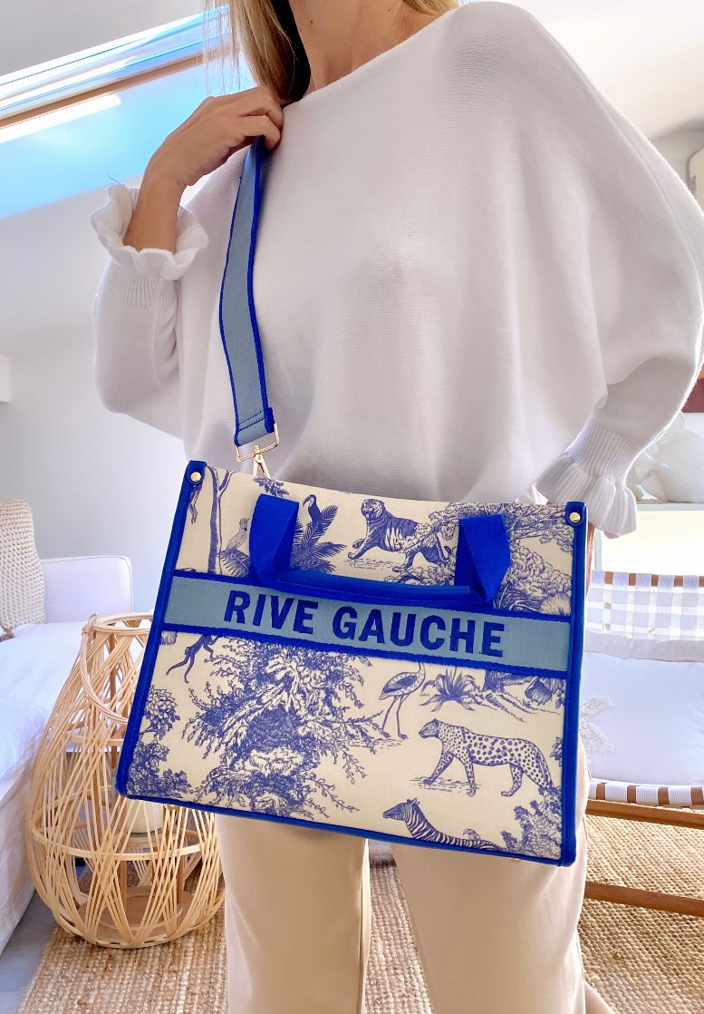 Sac toile de jouy by Rive Gauche ANTOINETTE