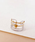 Load image into Gallery viewer, Bague LUNA Gypsy Bohème | Acier Inoxydable Réglable - Multirang
